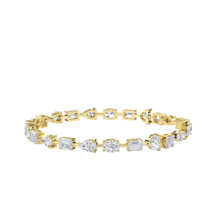 Freedom Fancy Shaped Diamond Bracelet 1
